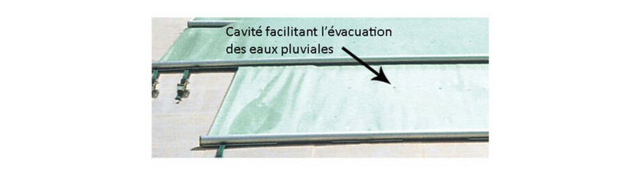 Bâche tout temps pour piscine bois Woodfirst Original