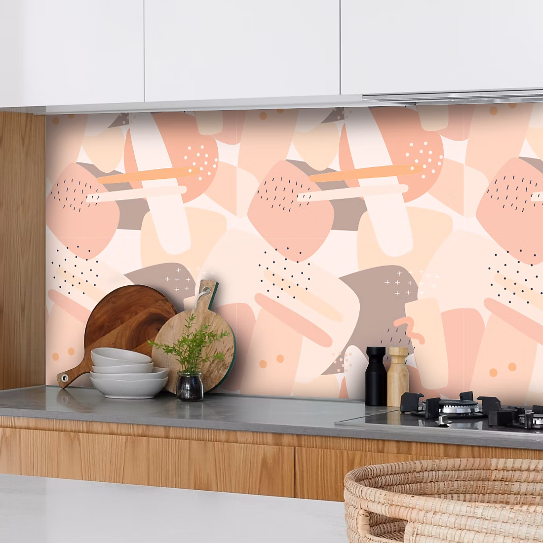 Crédence adhésive art déco 50 × 100 cm