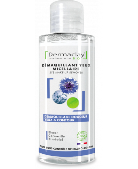 Dermaclay - Démaquillant yeux micellaire bleuet 150 Ml