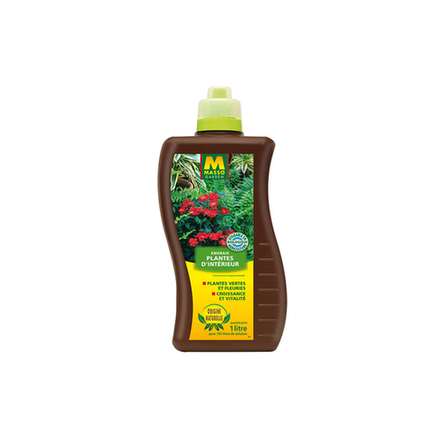 ENGRAIS LIQUIDE PLANTES D'INTERIEUR MASSO® - 1L
