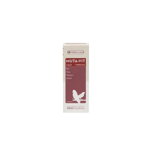 Espace vert essentiel:Aide à la mue des oiseaux exotiques format liquide Versele Laga Muta-Vit - 30 ml