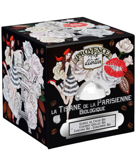 Provence d'Antan - Tisane de la parisienne biologique boite métal 24 sachets