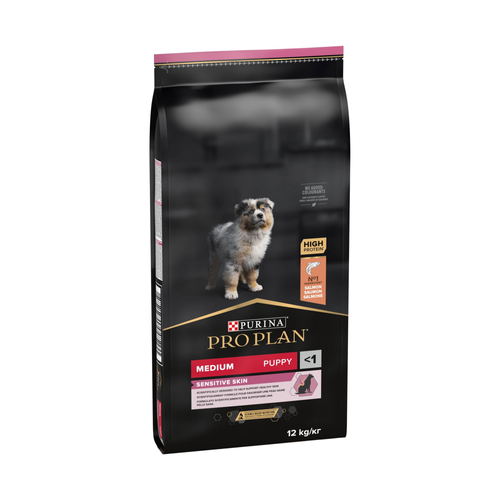 CROQUETTES CHIOT PRO PLAN® MEDIUM SENSITIVE SKIN SAUMON - 12KG