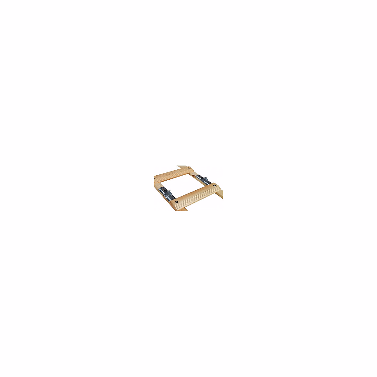 Echelle de toit pliante renforcée 4 m (2 × 2 m) – Outifrance
