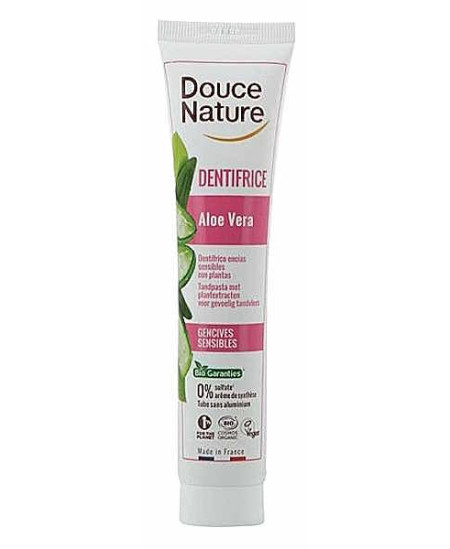 Douce Nature Dentifrice gencives sensibles à l'Aloé véra 75ml