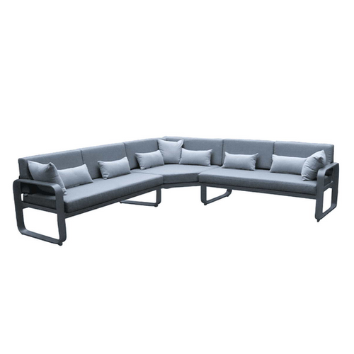 CANAPÉ D'ANGLE DE JARDIN 5 PLACES 'WIDERO' MWH®