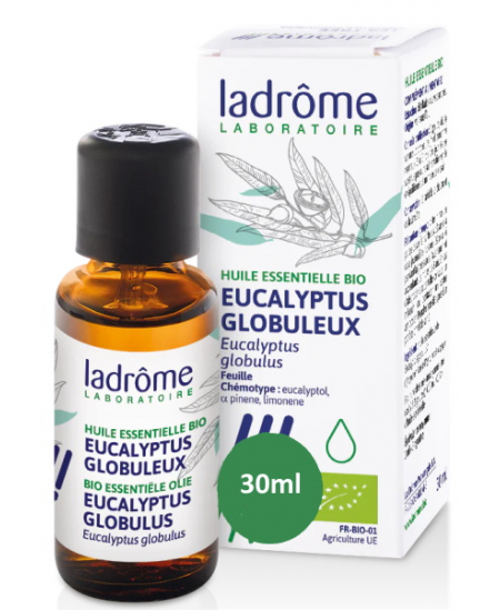 Ladrome - Huile essentielle Eucalyptus Globulus Bio - 30 ml