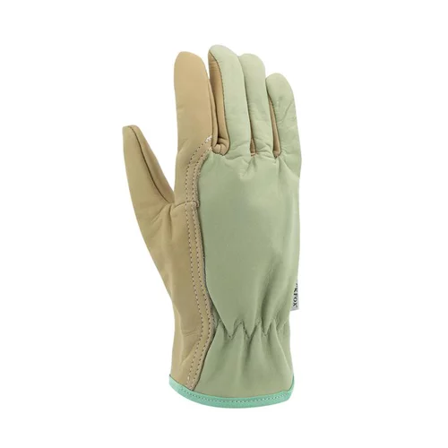 Pour mieux profiter de l’extérieur：Gants de jardinage Frêne en cuir coloris vert