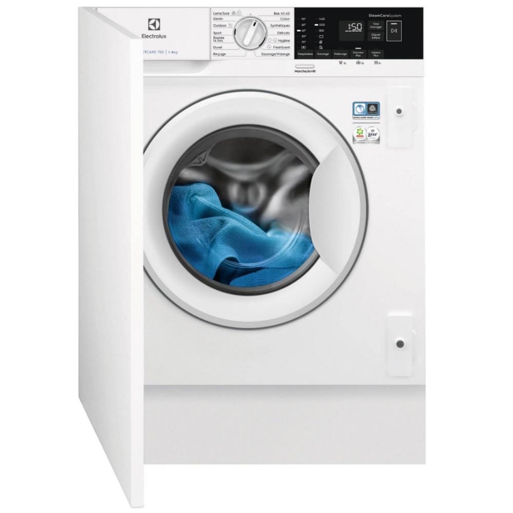 ELECTROLUX Lave-linge intégrable 8kg 1400 tours/min - ew7f1482bi
