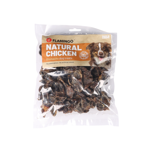 FRIANDISE POUR CHIEN FLAMINGO® - ESTOMAC DE POULET - 200G