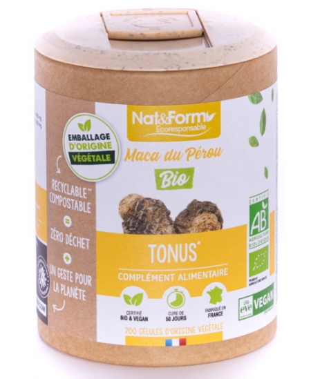 Nat et Form Maca du Pérou Bio