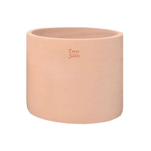 POT CYLINDRIQUE - TERRE DE SABLE - DECOLINES® - ∅52CM X H46CM
