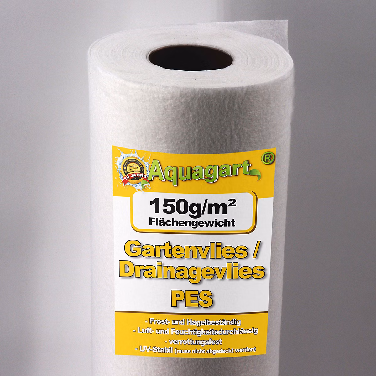 450 m² film de paillage – film de drainage 150 g, 2 m de large Aquagart