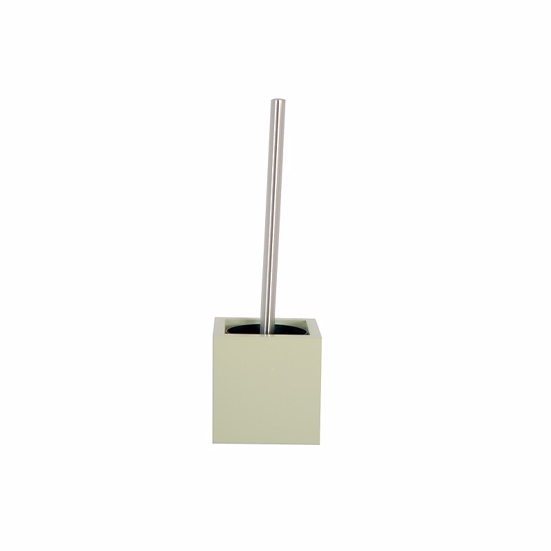Accessoire WC – Brosse Wc avec support MDF Inox Vert Amande MSV