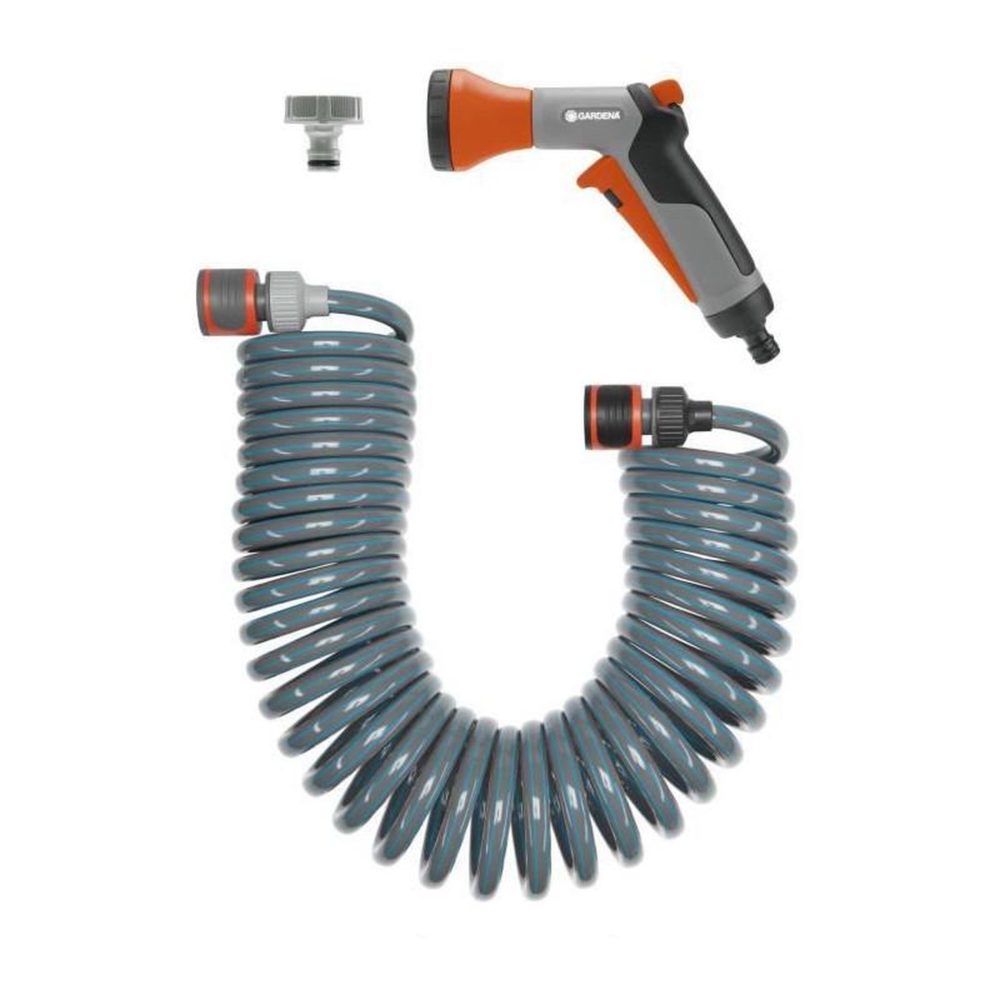 Gardena GARDENA Flexible darrosage - Longueur 10m - O9mm - Arrosage petits espaces - Kit complet avec raccords - Garantie 5 ans 4647-20