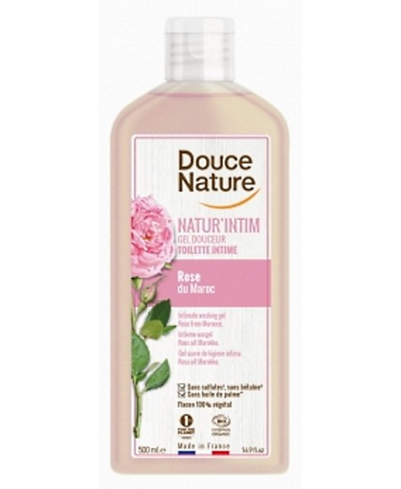 Douce nature - Natur Intim Gel douceur toilette intime Rose du Maroc 500ml