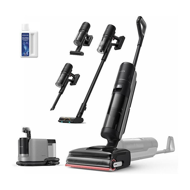 DREAME H15 Mix Aspirateur Laveur 7 – en, 1, Bras robotique IA, Nettoyage des Bords Triple, 23 kPa, Lavage Brosse a l'eau a 100