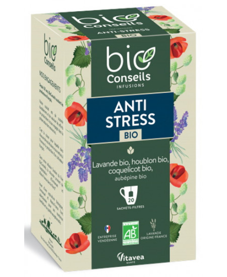 Bio Conseils - Infusion Anti Stress bio - 20 sachets