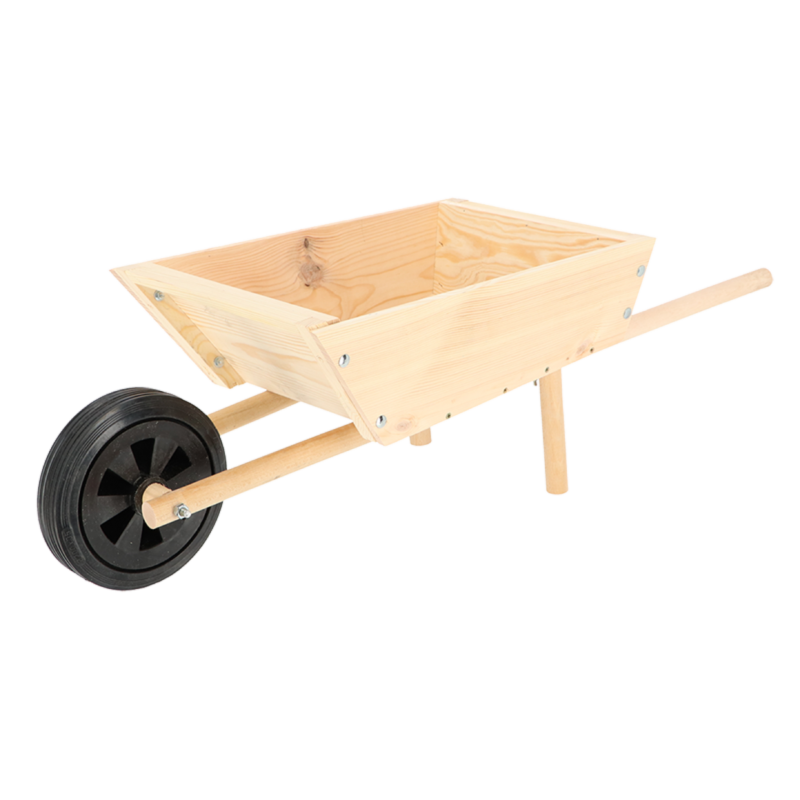 Mini brouette en bois pour enfant