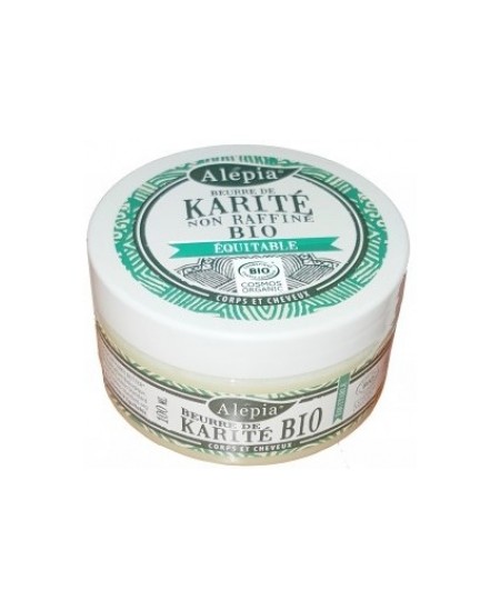 Alepia Beurre de Karité non raffiné bio et équitable 100 ml