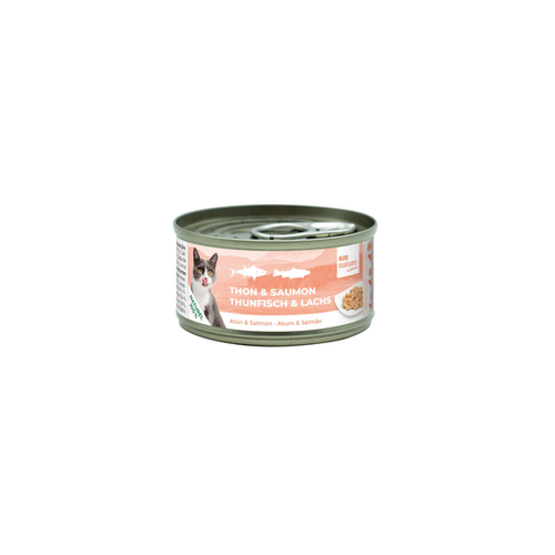 PÂTÉE POUR CHAT BUBI NATURE BUBIMEX® THON-SAUMON - 70G