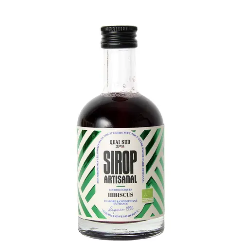 Facile dehors：Sirop d’hibiscus bio Quai Sud - 25 cl