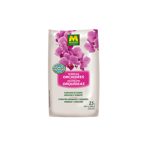 TERREAU ORCHIDÉES MASSO® - 2,5L