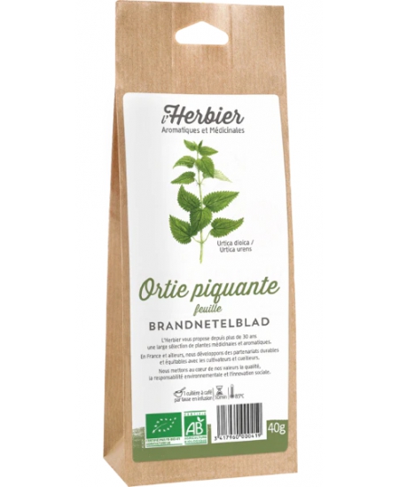 Herbier De France - Ortie piquante Feuilles - 40 gr