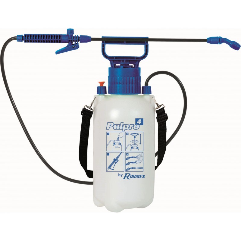 Pulvérisateur à Pression 4L - Réservoir Polyéthylène Robuste