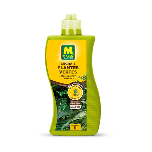 ENGRAIS LIQUIDE PLANTES VERTES MASSO® - 1L