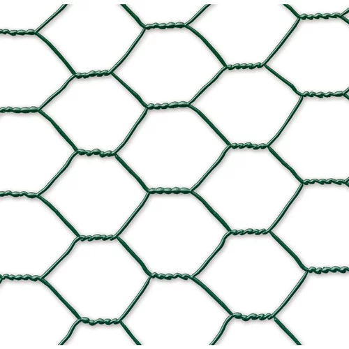 Pour la maison et le jardin：Grillage Galvanex maille hexagonale 1,9 cm Métal galvanisé Vert L5 m x H100 cm