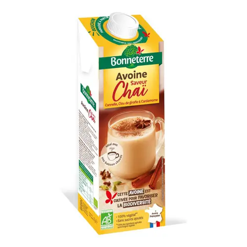 Solution maison：Boisson avoine saveur chaï bio Bonneterre - 1 L