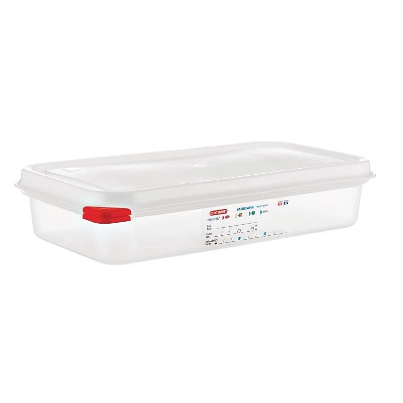 Boîte alimentaire GN 1/3 Araven 2 – 5 L, Lot de 4