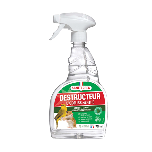 DESTRUCTEUR D'ODEURS SANITERPEN® - MENTHE - 750ML
