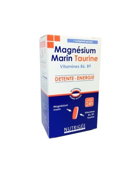 Nutrigee - Magnésium Marin Taurine 60 comprimés bicouches