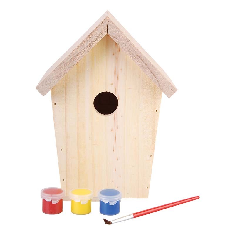 Nichoir à peindre - Activité créative pour vos enfants