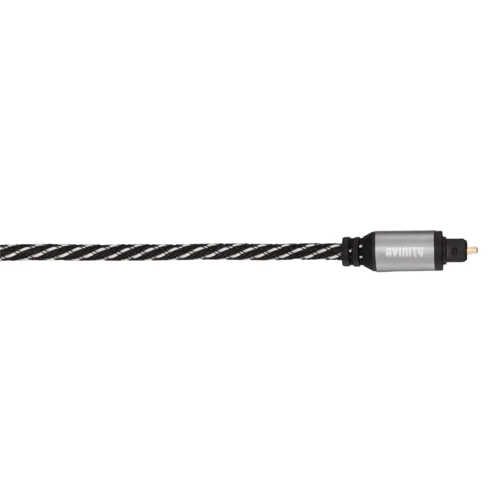 AVINITY Câble audio à fibres optiques connecteur ODT - Gris