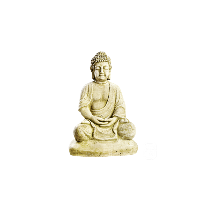 Bouddha Sur Socle petit modèle2 H 38 cm - Statue