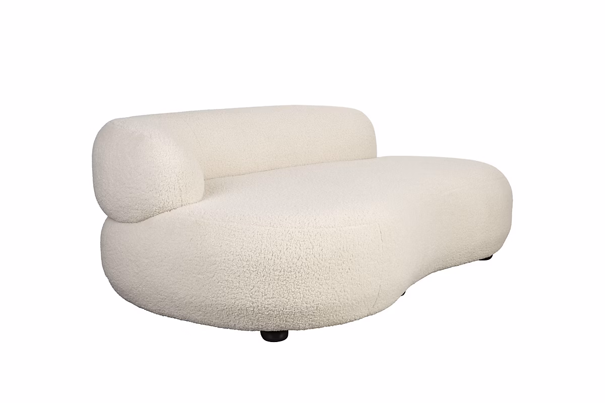 Canapé Noxx – design en tissu bouclé