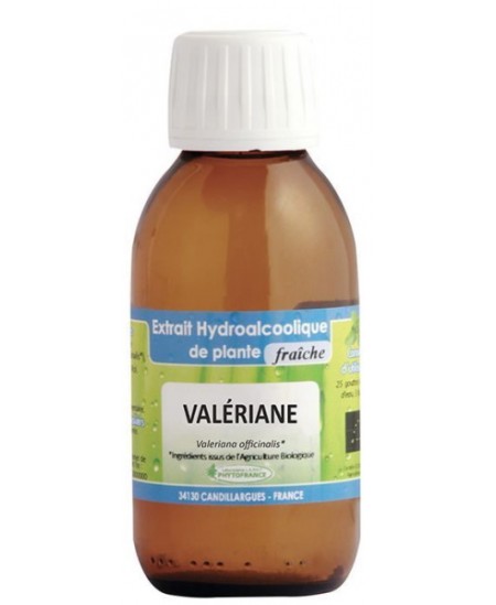Phytofrance - Extrait hydro alcoolique Valériane BIO 125 ml