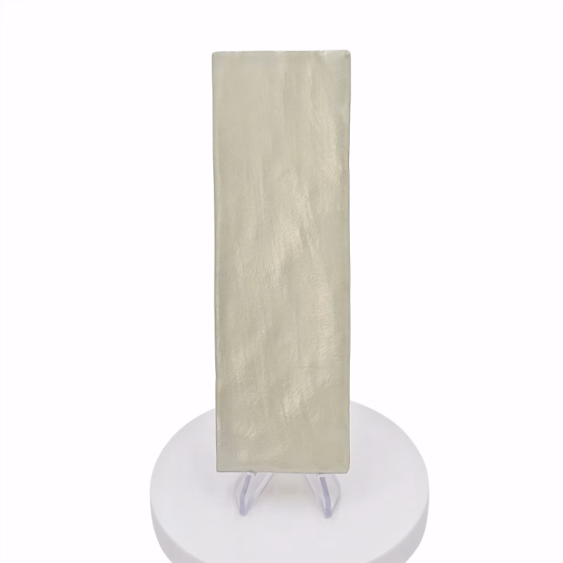 Carrelage mur effet zellige bejmat satiné vert claire 6 – 5 × 20 cm MALLORCA GREEN