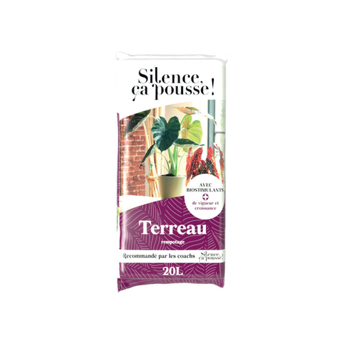 TERREAU REMPOTAGE SILENCE ÇA POUSSE® - 20L