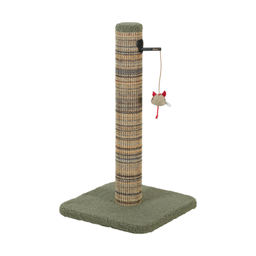 POTEAU À GRIFFER POUR CHAT 'BORÉAL' ZOLUX® - VERT - H 60CM