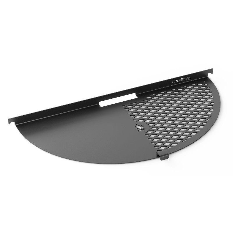 Plaque de cuisson semi-circulaire avec grille 78 cm pour Brasero 80 cm - Réf 222444