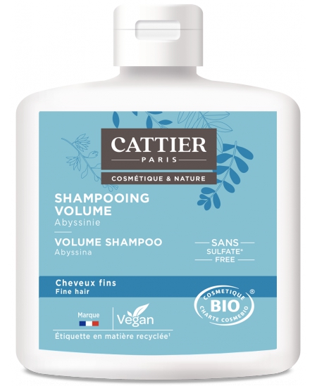 Cattier - Shampoing volume sans sulfate - 250 ml