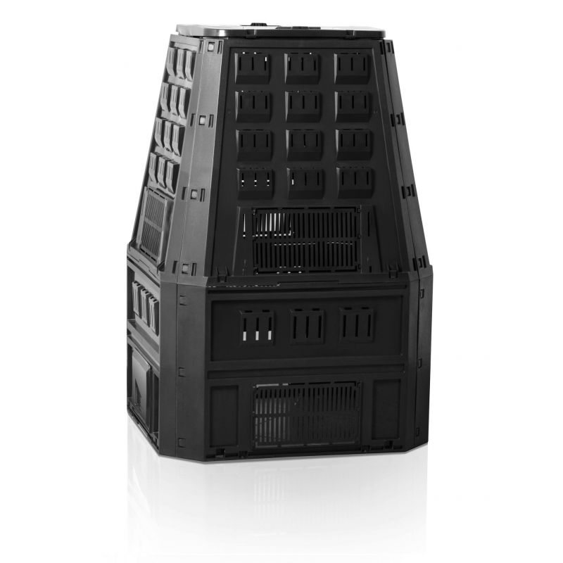 Thermocomposteur 800 litres - Compost rapide en polypropylène noir