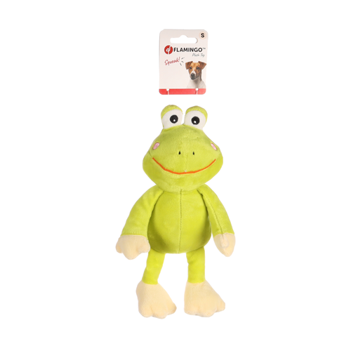 JOUET POUR CHIEN FLAMINGO® KERMI GRENOUILLE VERTE