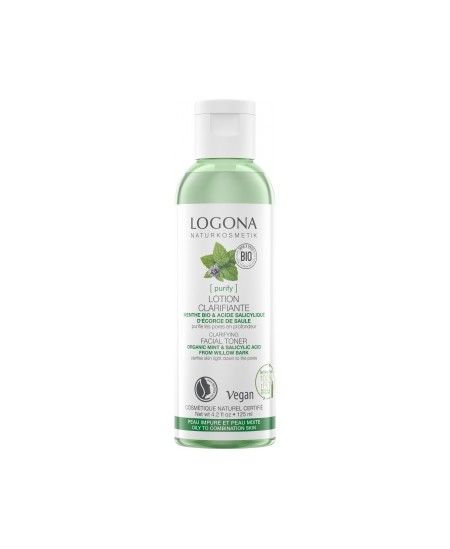 Logona - Lotion clarifiante Menthe bio / Acide salicylique - 125 ml