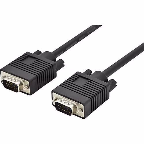 Digitus câble VGA HD15 mâle/mâle 5 m – 3Coax+7 conducteurs, double blindage