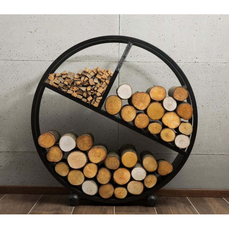 Porte-bûches «DIEGO» 80cm - Réf 333237
